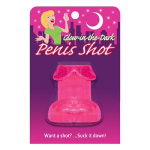 Glow-in-the-Dark Penis Shot – Pink