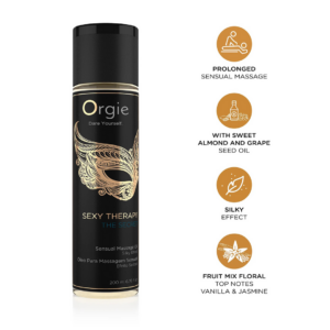 Sexy Therapy The Secret – Aceite de Masaje – 7 fl oz / 200 ml