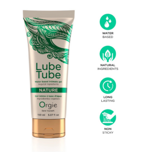 Lube Tube Nature – Lubricante a base de agua – 5 fl oz / 150 ml