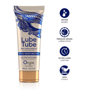 Lube Tube Xtra Lubrication – Lubricante a base de agua – 5 fl oz / 150 ml