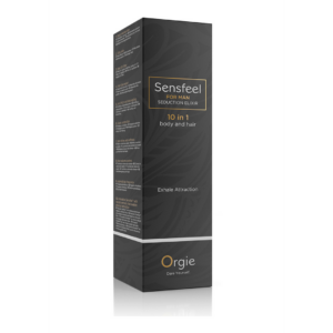 Sensfeel – Loción para el cabello y el cuerpo con feromonas para hombres – 3.38 fl oz / 100 ml