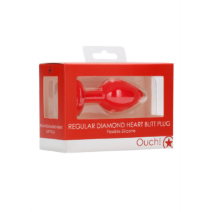 Plug Anal Corazón de Diamante – Regular