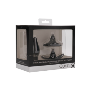 Interchangeable Butt Plug Set – Rounded – Medium