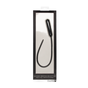Plug vibrador de silicona extra largo