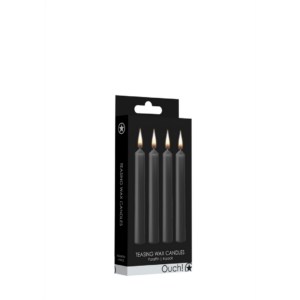 Velas de Cera Teaser – 4 Piezas – Negros