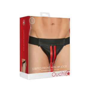 Jock con cremallera frontal lisa – S/M