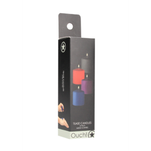 Tease Candles – Mezcla – 4 Piezas – Multicolor