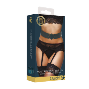 Waist Belt with Bondage Rings – S/M