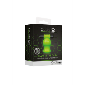Vibrating Head Masturbator – Glow in the Dark