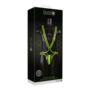 Body-Covering Harness – Glow in the Dark – S/M