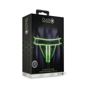 Jockstrap a rayas – Brilla en la oscuridad – S/M