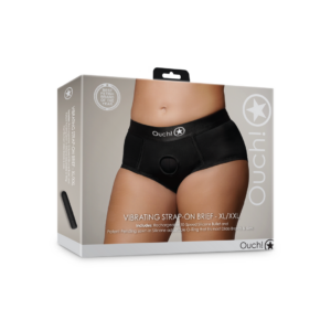 Braguitas Vibrantes con Estribo – XL/XXL – Negro