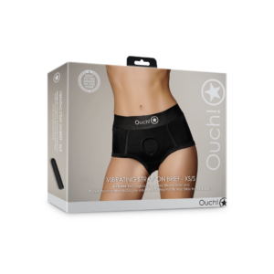 Tanga Vibrante – XS/S – Negro