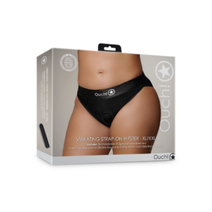 Arnés Vibrador Hipster – XL/XXL – Negro