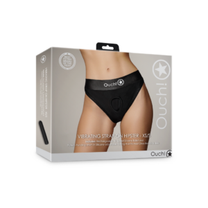 Arnés Vibrador Hipster – XS/S – Negro