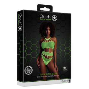 Cuerpo con Escote Griego – Talla Única – Verde Neón