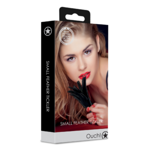 Small Feather Tickler – Black