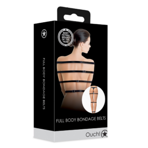 Cinturones de Bondage de Cuerpo Completo – Negro