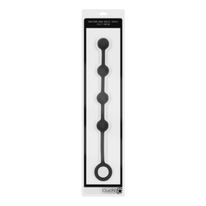 Bolas Anales de Silicona – Pequeñas – Negras