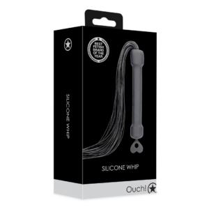 Beginners Silicone Whip – Black