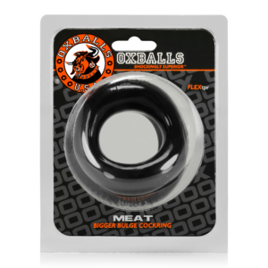 Meat – Bigger Bulge Padded Pumping Cockring – Black