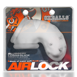 Airlock – Air-Lite Vented Castidad – Claro Hielo