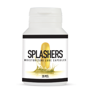 Splashers – Cápsula de Lubricante – 20 Piezas