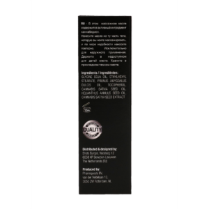 Aceite de Masaje de Cannabis CBD – 2 fl oz / 50 ml