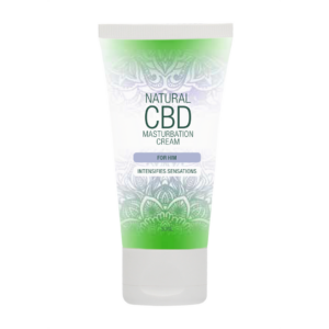 Crema de masturbación Natural CBD para Él – 2 fl oz / 50 ml