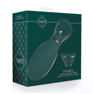 Enhance – Rechargeable Vulva and Breast Pump – Forest Green