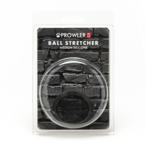 Silicone Ball Stretcher – Medium – Black