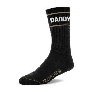 Daddy Socks – Black/White