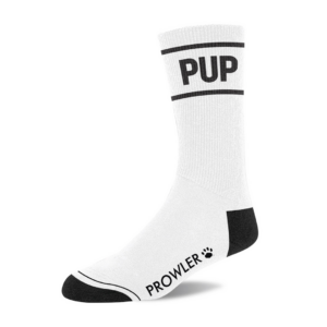 Pup Socks – White/Black