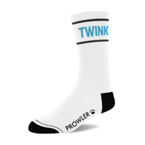 Twink Socks – White/Blue