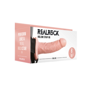 Strap-On Hueco sin Bolas – 6 / 15,5 cm