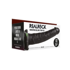 Strap-On Vibrador Hueco sin Bolas – 10 / 24,5 cm