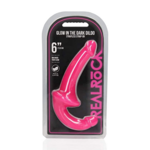 Strapless Strap-On – Brilla en la Oscuridad – 6” / 13,5 cm