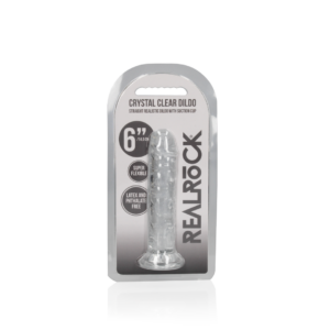 Dildo Recto Realista con Ventosa – 6” / 14,5
