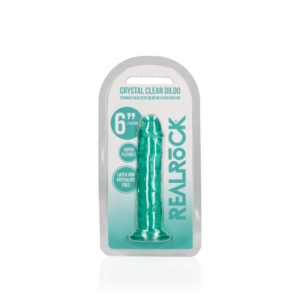 Dildo Realista Recto con Ventosa – 6” / 14,5