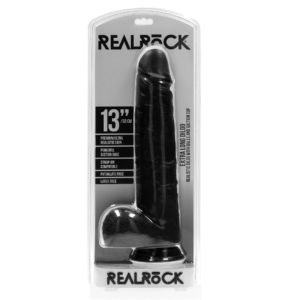 Extra Large Straight with Balls 13 / 33 cm – Black