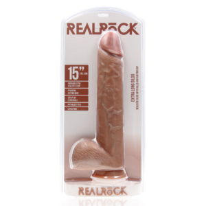 Extra Large Straight with Balls 15 / 38 cm – Tan
