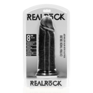 Extra Thick Straight without Balls 8 / 20,3 cm – Black