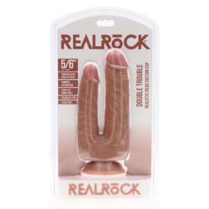 Double Trouble Dildo 5/6 – 12,7/15,2 cm – Tan