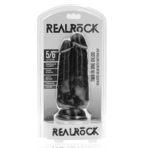 Two in One Dildo 5/6 – 12,7/15,2 cm – Black