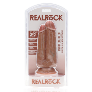 Two in One Dildo 5/6 – 12,7/15,2 cm – Tan