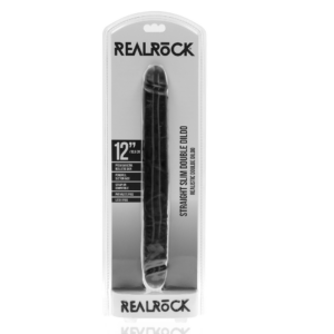 Slim Double Ended Dong 12 / 30,5 cm – Black