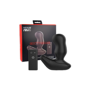 Revo Extreme – Masajeador prostático giratorio a prueba de agua con control remoto
