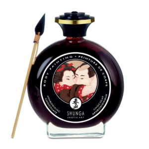 Edible Body Paint – Aphrodisiac Chocolate – 3.5 fl oz / 100 ml