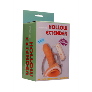 Extensión Vibradora Hueca para Strap-On