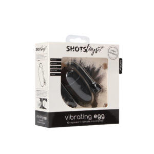 Huevo Vibrador con 10 Velocidades – Negro